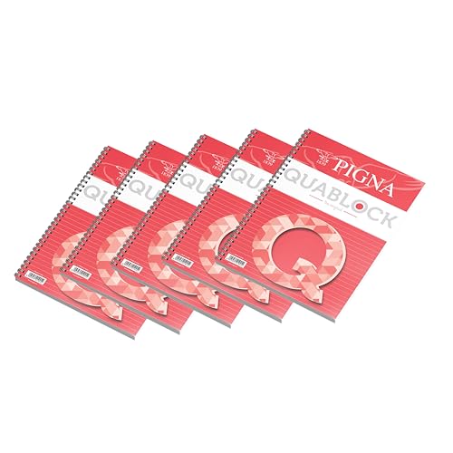 Bloc-note format compact Pigna 02000011R à feuilles détachables