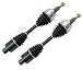 DTA DT1200120011 Front Driver and Passenger Side Premium CV Axles (New Drive Axle Assemblies - 2 pcs (Pair)) Fits 2006-2010 Ram 1500 Pickup, 2011 Ram 1500