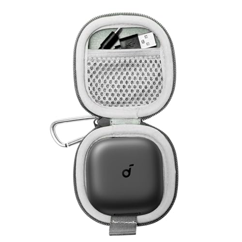 DYGUBOR �P�[�X Anker Soundcore P31i ���S���C�����X�C���z���Ή� �O���[ (�P�[�X�̂�)