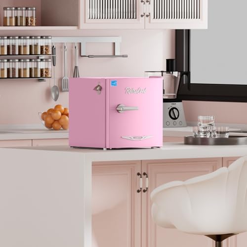 Upstreman Retro Mini Fridge 1.7 Cu.ft thumbnail 9