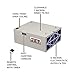 JET AFS-1000B Air Filtration System, 1-Micron Filter, 1044 CFM, 115V 1PH (708620B)