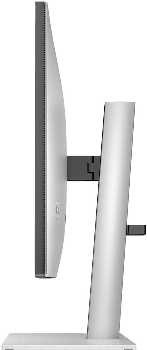 Strana view of HP 727pk monitor showing height adjustment