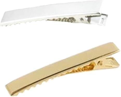 Amazon Za Bi ザ ビ ヘア クリップ ゴールド シルバー 35mm ピン 金具 パーツ 土台 髪留め ヘアアクセサリー Diy ハンドメイド まとめ買い 業務用 大人 子供 合計30個 アクセサリーパーツ 通販