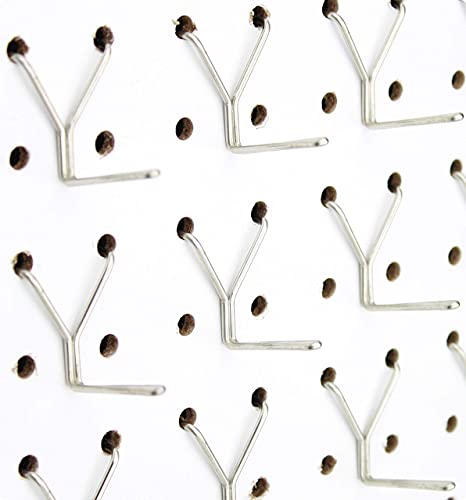 image for Right Arrange Stainless Steel Pegboard Hooks 100-Pack 1