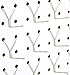 Right Arrange Stainless Steel Pegboard Hooks 50-Pack 1