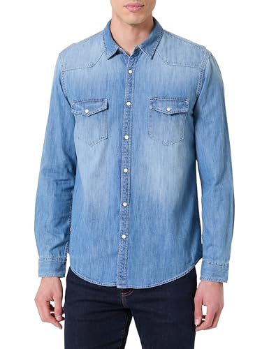 Chemise en jean homme Pepe Jeans Regular coupe droite classique