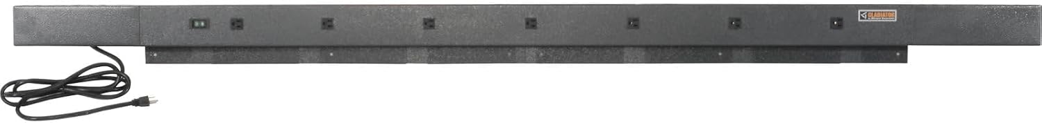 6' Wide 9-Outlet Workbench Powerstrip, GAAC68PSDG