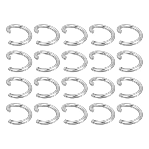 Anneaux ouverts pour fabrication de bijoux et réparation de colliers à la maison