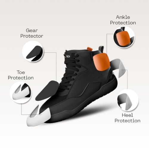 Image of Clan Torque Waterproof D3O Motorcycle Riding Shoes