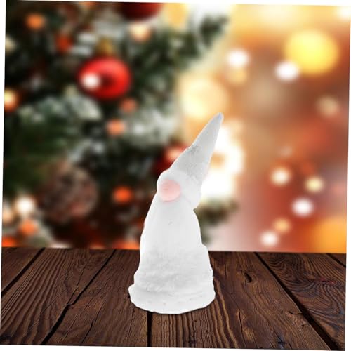 Decoraciones de árboles navideños PRETYZOOM, 6 muñecas sin rostro resistentes de polivinilo 4