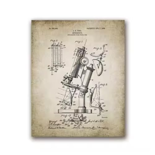 Images d'art de chimie et affiches vintage d'éléments chimiques peinture sur toile 42x60