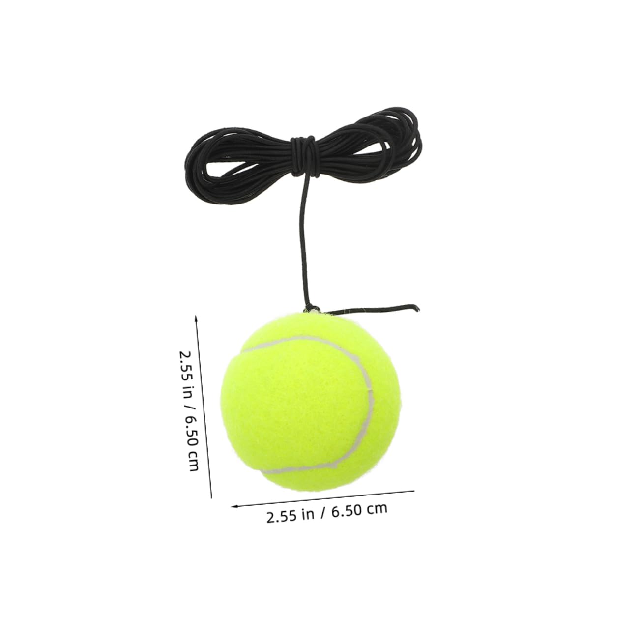 HAPINARY 2Pcs Tennis Training Set with Elastic Rope Portable Rebound Ball for Practice Tennis Gear for Coordination and Flexibility Improvement