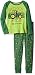 John Deere Little Boys' 2 Piece Pajama Set, Light Green/Green, 5