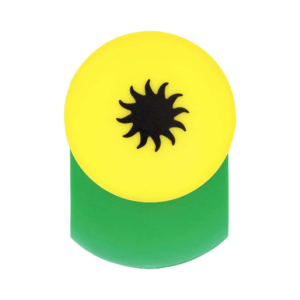TSI 49658-U-5 Motif Punch with Sun Design (H x W x D) 4 x 3 x 4.5 cm Punch Diameter Approx. 18 mm Ideal for Paper and Craft Card - Image 2