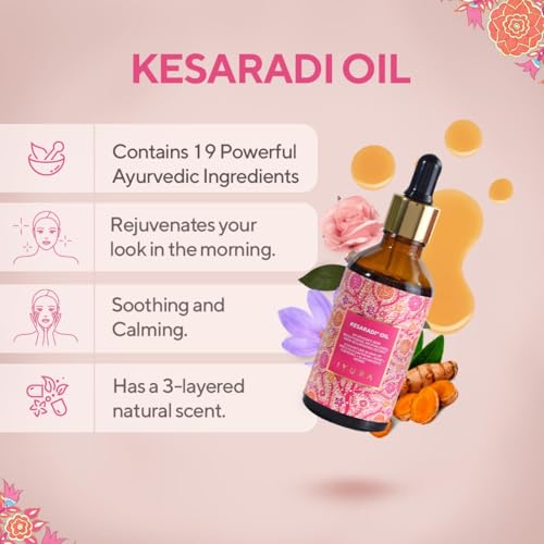 The Ayurveda Experience Day & Night Face Oils for Visibly Glowing Skin | 100% Natural Skincare | 1.69 fl oz (each) - Image 3