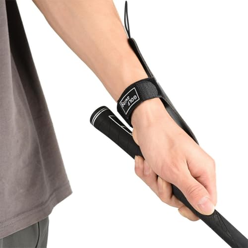 Golf Training Wrist Aid,Golf Swing Wrist Hinge Trainer Golfer Accessory(Black)
