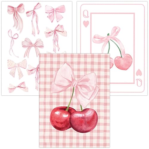 Axquilon 3 Pack Pink Bows Diamond Art Kits for Adults 12x16 inch