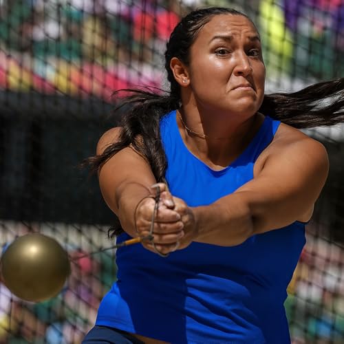 Amber Fight Gear Precision Stainless Steel Hammer Throw, IAAF Certified for Optimal Performance, Featuring High-Speed Motion Swivel, Durable Wire, Ideal for Training and Competitions, 4Kg/95mm - Thumbnail 6