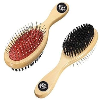 The Pets Company Dog Brush Double Sided Comb for Dogs and Cats, Small