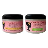 Camille Rose Almond Jai Twisting Butter + Aloe Whipped Butter Gel 8 oz. EACH'2PC SET'