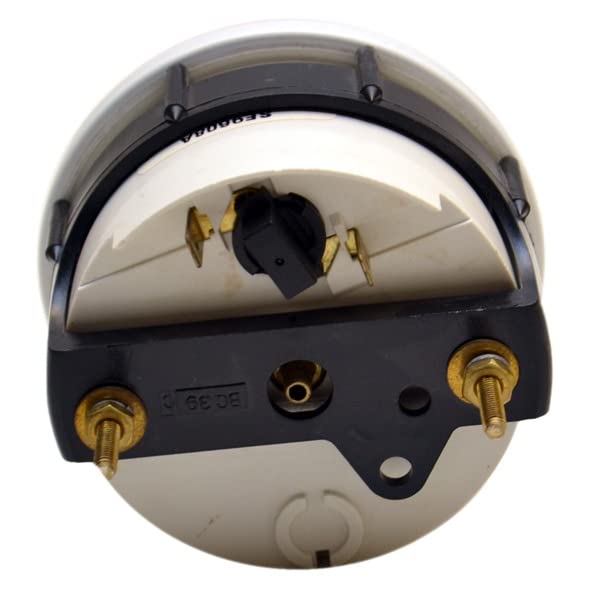 Faria Boat Speedometer SE9608A | PowerQuest 100 MPH 3 1/4 Inch White