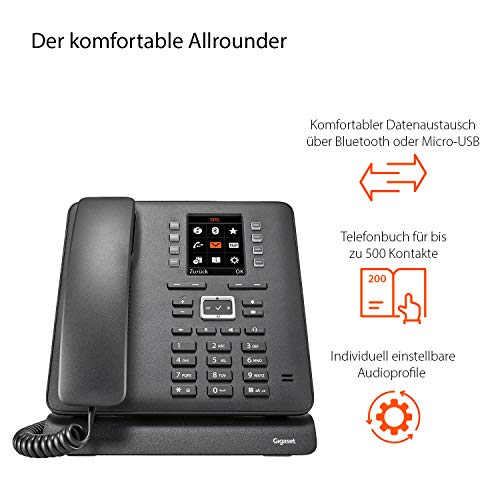 Téléphone filaire Gigaset T480 HX - vue 5