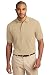 Port Authority Men's Pique Knit Polo L Stone