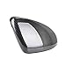 WENSHENG Rear View Mirrors 2 Pieces Fit for VW Golf MK7 7.5 GTI 7 7R Mirror Covers Caps Rearview Mirror Case Cover Carbon Look Bright Black Matte Chrome Cover Door Mirror Cover (Color : Bright Black)