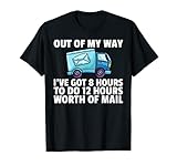 Postservice für Postboten US Postman T-Shirt