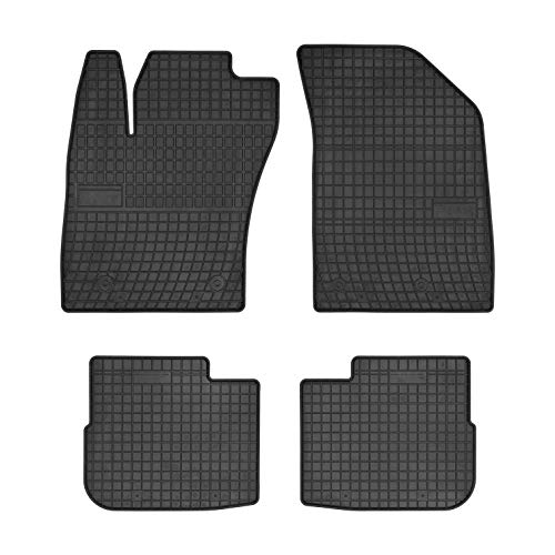 FROGUM 547969 Tappetino in Gomma nero anteriore e Posteriore CompatibilitĂ con FIAT TIPO 2 volumi/Coda spiovente 356 TIPO Station wagon 356