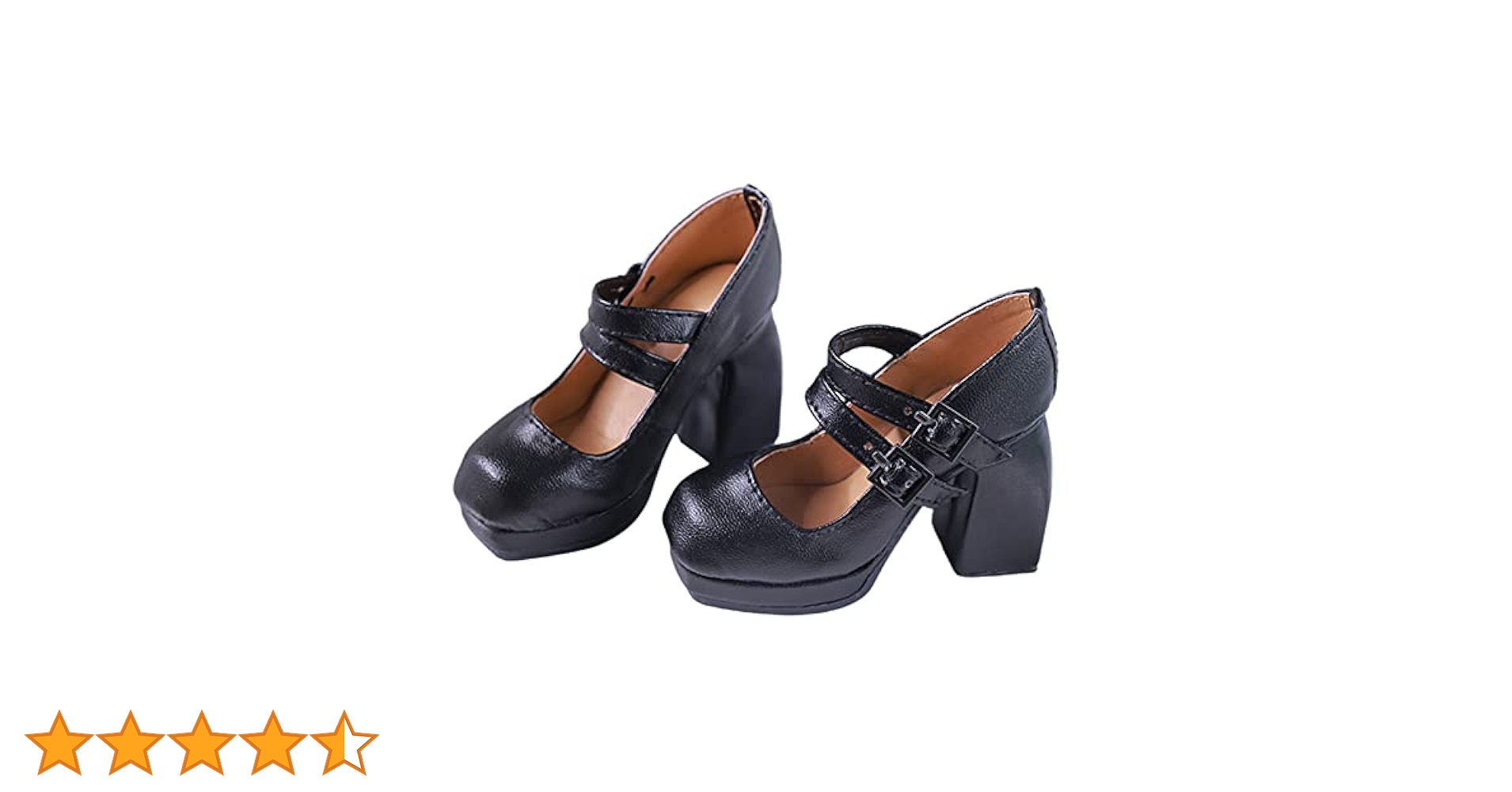 Amazon.co.jp: PUレザー製 靴 シューズ ラウンド トウ 1/3 BJD