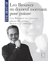 THE BEST OF LEO BROUWER GUITARE 0045045453 Book Cover