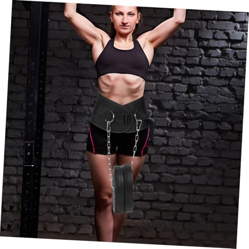 Ceinture de musculation lestée avec chaîne solide pour entraînement de force