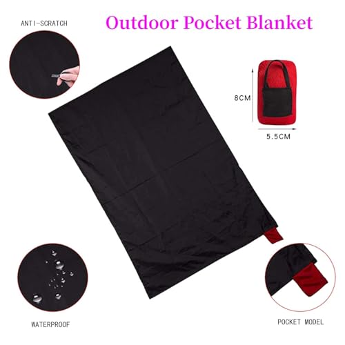 Mantas de picnic impermeables que repelen la arena con diseño plegable mini 4