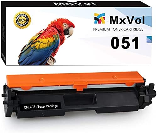 MxVol Compatible Canon 051 051H CRG-051 Toner Cartridge, High Yield 1,700 Pages Cartridge Replacement for Canon imageCLASS LBP162dw LBP160 Printer Series - 1 Pack Black