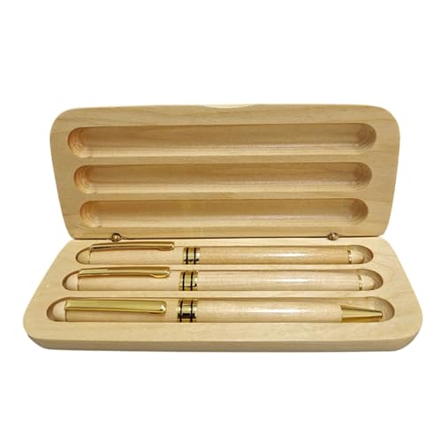 Stylo à bille en bois évite la fatigue de la main avec sa pointe en métal