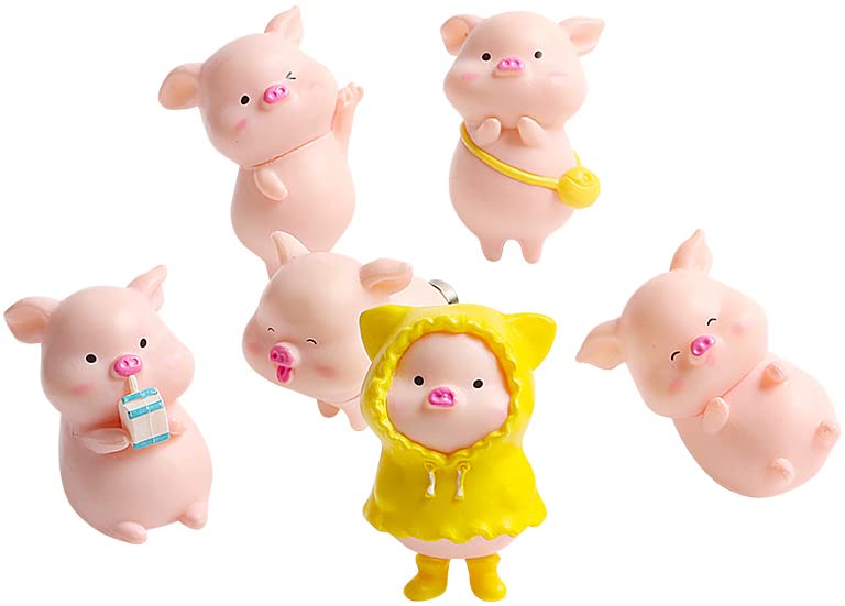 Amazon.co.jp: Homilius 冷蔵庫マグネット ブタ ぶた 豚ちゃん 6枚