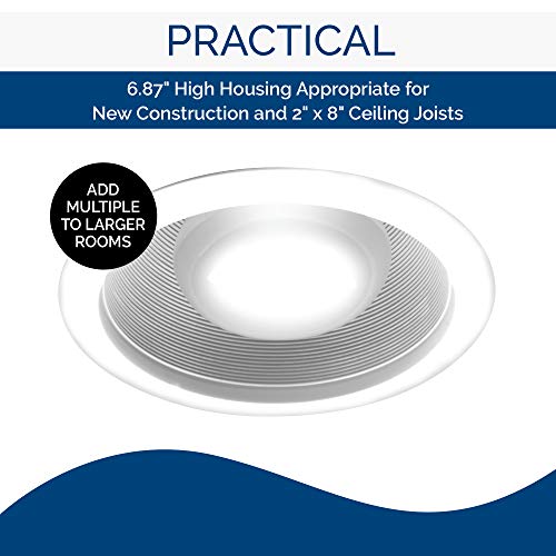 Broan-Nutone 744Led Recessed Fan And Led Light Combo For Bathroom And Home, 75-Watts, 1.5 Sones, 70 Cfm , White #TOP4