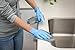 Mr. Clean Nitrile Disposable Gloves, Non-Sterile, One Size Fits Most, Tear & Puncture Resistant, 9.5-Inch Length with Beaded Cuff, 80 Count, Blue