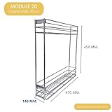 Zoom IMG-1 evotrade cestello estraibile cucina carrello