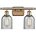 Innovations 516-2W-BB-G257-LED Caledonia 2 Bath Vanity Light Part of The Ballston Collection, Brushed Brass