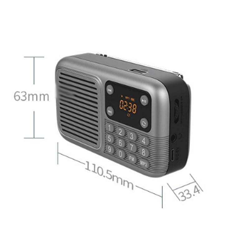 Radio Receptor Pequeño MJYHGFRT miniatura 6