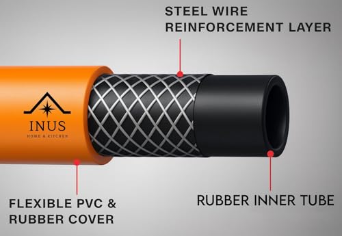 Image of INUS Combo of Easy Grip Metal Regular Lighters and Hose Pipe and Unique Regulator with Indicator from Imported Korean Zinc, Adjustable Combo of 3