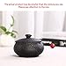 Lependor Ceramic Ashtray with Lids, Windproof, Cigarette Ashtray for Indoor or Outdoor Use，Ash Holder for Smokers,Desktop Smoking Ash Tray for Home Office Decoration - Black