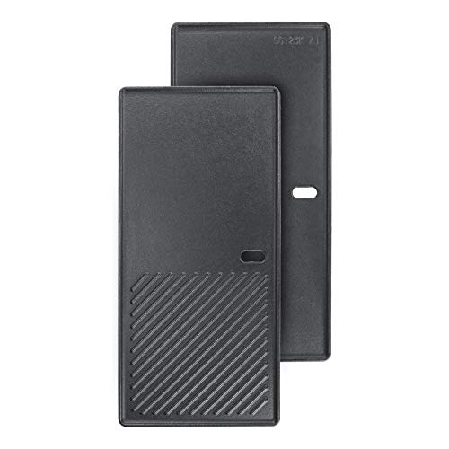 GFTIME 43 x 63cm Gusseisen Grillrost Grillplatte für Enders Boston 3, Enders Monroe Pro 3, für Charbroil, Barbecook Siesta 310, für Broilking Sovereign, Landmann Triton 3 4, Gussrost Grillersatzteile