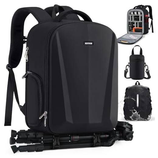 Customizable DSLR Hardshell Camera Backpack