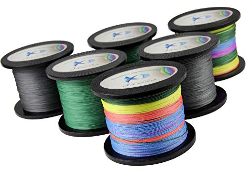 PE Geflochtene Angelschnur 100 m – 1000 m abriebfeste geflochtene Schnur 4 Stränge Hochleistungs-super glatte PE… – Bild 6