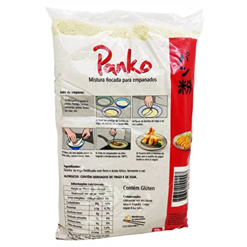 Farinha Panko Flocada Para Empanados Alfa 1 Kg