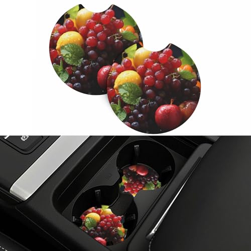 2 Posavasos para Auto Antideslizantes y Resistentes al Agua miniatura 5