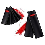 MILISTEN 1 Pair Chinese Kuaiban Bamboo Bamboo Musical Instruments Traditional Hand Percussion Castanets Clapper Instrument for Adults Chinese Spring Festival Gift (Black)